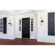 Image of National 2684 1-7/16 In. Black Steel Siding Hook Plant Hanger (4-Pack)