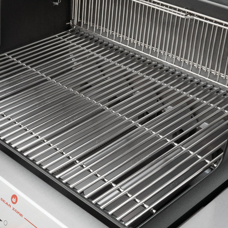 Image of Weber Genesis S-435 4-Burner Liquid Propane Gas Grill, Stainless Steel