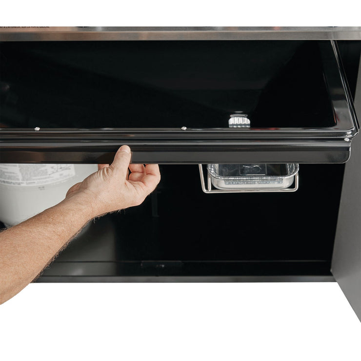 Image of Weber Genesis S-435 4-Burner Liquid Propane Gas Grill, Stainless Steel