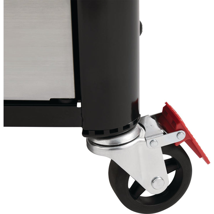 Image of Weber Genesis S-435 4-Burner Liquid Propane Gas Grill, Stainless Steel