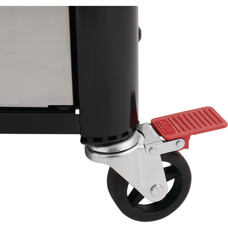 Image of Weber Genesis S-435 4-Burner Liquid Propane Gas Grill, Stainless Steel