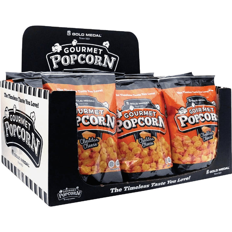 Image of Gold Medal Gourmet 6.6 Oz. Cheddar Cheese Popcorn