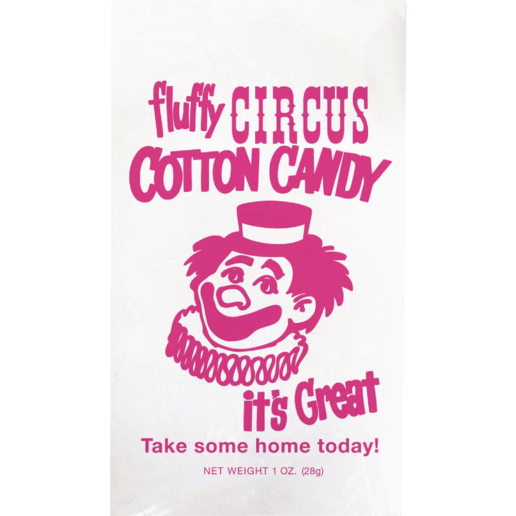 Image of Gold Medal 12 In. x 18 In. Cotton Candy Poly Bags (1000/Case)