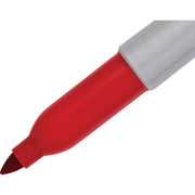 Image of Sharpie Red Fine Point Permanent Marker (12-Pack)