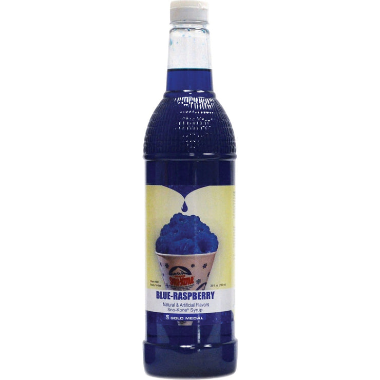 Image of Gold Medal Blue Raspberry Sno-Kone RTU Syrup, 25 Oz.
