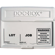 Image of Doc-Box 21 In. x 27 In. x 4 In. Outdoor/Indoor Standard Posting Permit Box