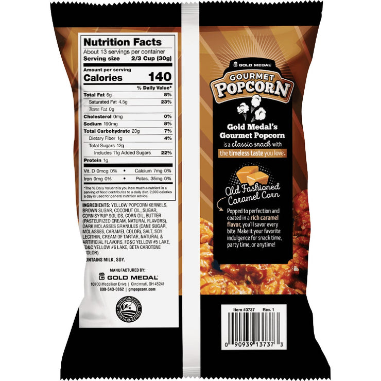 Image of Gold Medal Gourmet 13.3 Oz. Old Fashioned Caramel Corn