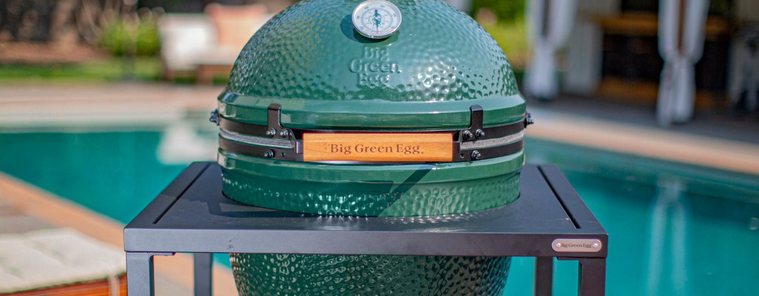 BIG GREEN EGG Medium Egg Mate Acacia Wood 1 In. H X 17.5 In BIG GREEN EGG Medium Egg Mate Acacia Wood 1 In. H X 17.5 In