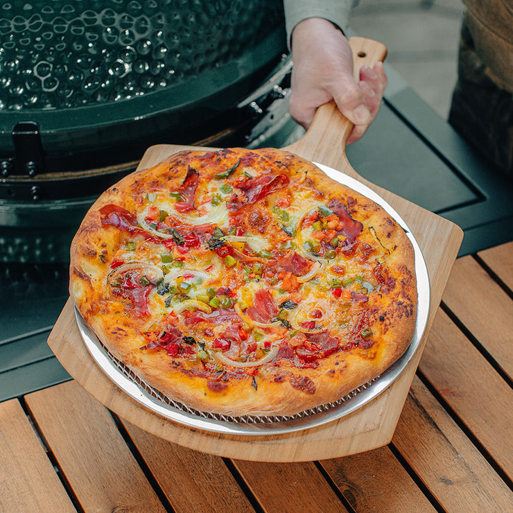Big Green Egg Pizza Peel & Screen