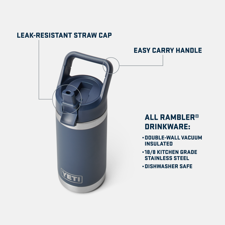 Yeti Rambler 12oz Kids Bottle Navy