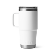 Yeti Rambler 20oz Travel Mug White