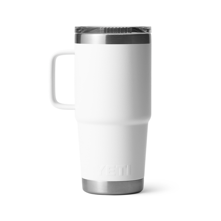 Yeti Rambler 20oz Travel Mug White