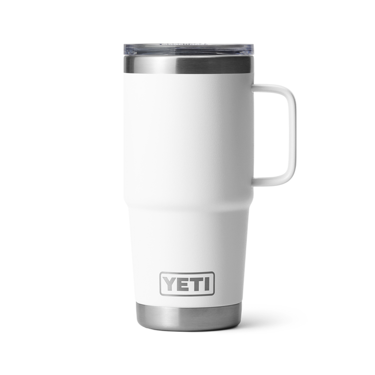 Yeti Rambler 20oz Travel Mug White