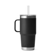 Yeti Rambler 25oz Straw Mug Black