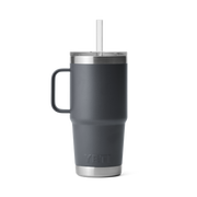 Yeti Rambler 25oz Straw Mug Charcoal