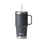 Yeti Rambler 25oz Straw Mug Charcoal