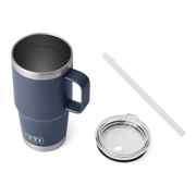 Yeti Rambler 25oz Straw Mug Navy