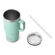 Yeti Rambler 25oz Straw Mug Seafoam