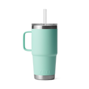 Yeti Rambler 25oz Straw Mug Seafoam