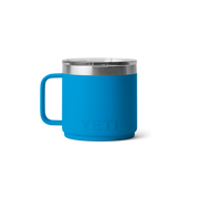 Yeti Rambler 14oz Stackable Mug Big Wave Blue
