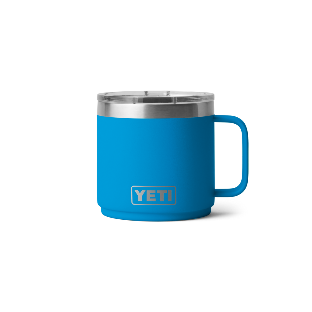 Yeti Rambler 14oz Stackable Mug Big Wave Blue – Hemlock Hardware