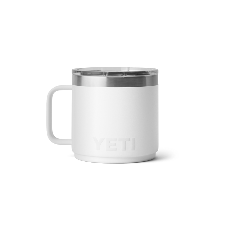 Yeti Rambler 14oz Stackable Mug White
