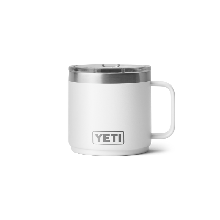 Yeti Rambler 14oz Stackable Mug White