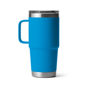 Yeti Rambler 20oz Travel Mug Big Wave Blue