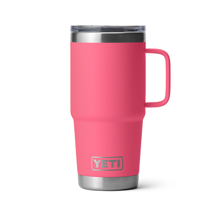 Yeti Rambler 20oz Travel Mug Tropical Pink