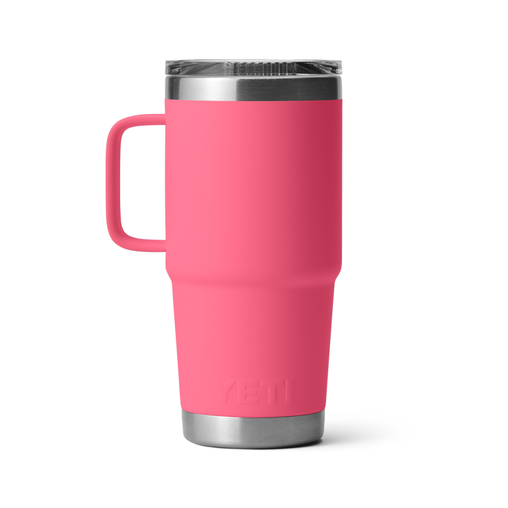 Yeti Rambler 20oz Travel Mug Tropical Pink
