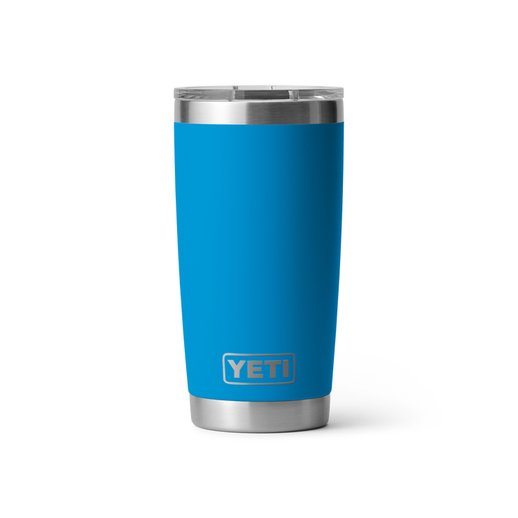 Yeti Rambler 20oz Tumbler Big Wave Blue