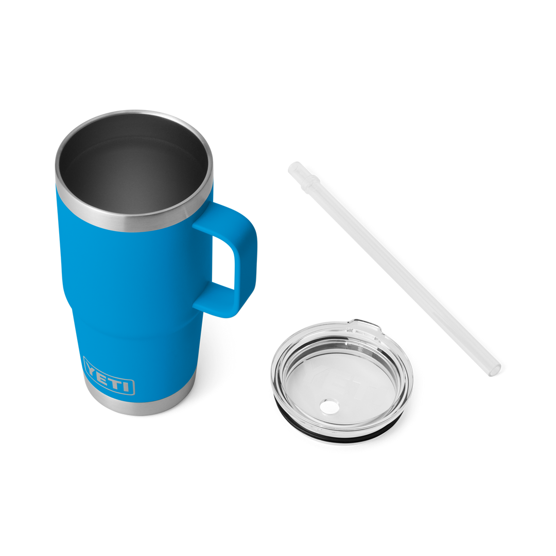 Yeti Rambler 25oz Straw Mug Big Wave Blue – Hemlock Hardware