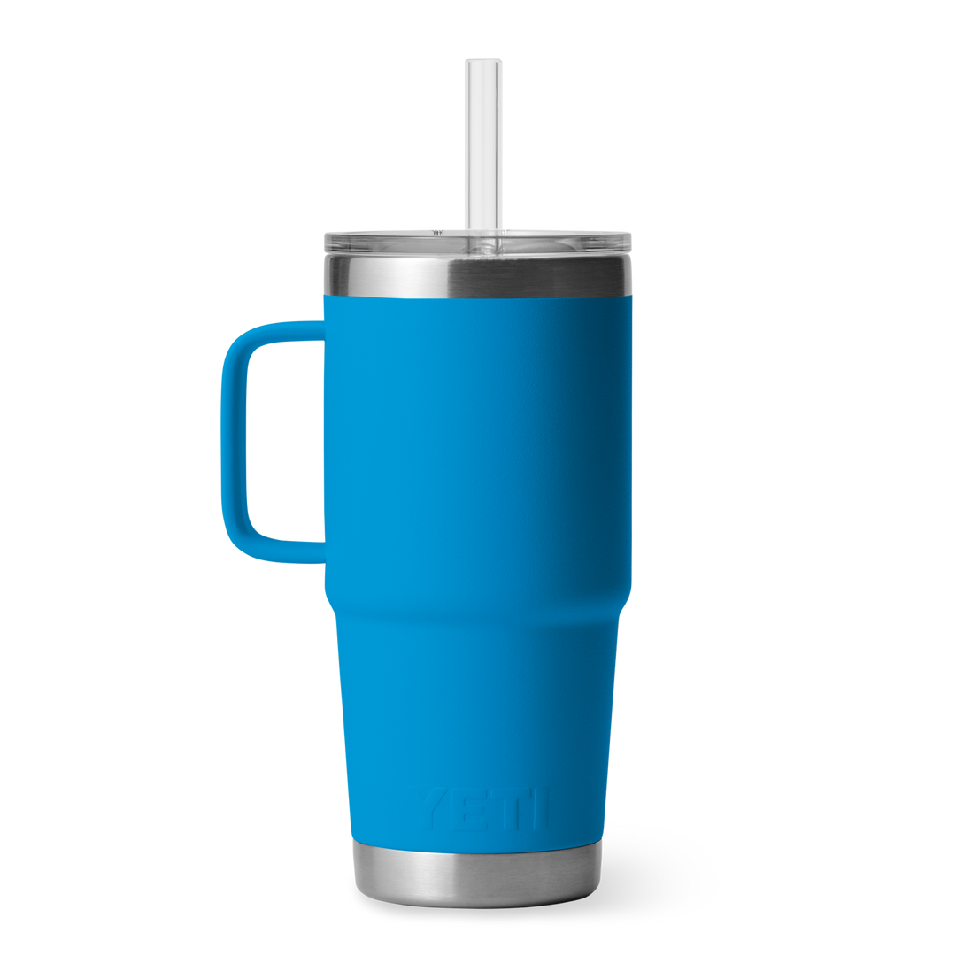 Yeti Rambler 25oz Straw Mug Big Wave Blue – Hemlock Hardware