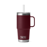 Yeti Rambler 25oz Straw Mug Wild Vine Red