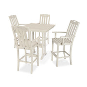 Trex® Outdoor Furniture™ Yacht Club 5-Piece Farmhouse Trestle Arm Chair Bar Set