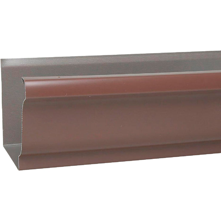 Spectra Metals 5 In. x 10 Ft. K-Style Brown High Tensile Aluminum Gutter