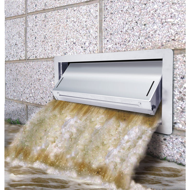 Smart Vent 8 In. x 16 In. Flood Protection Foundation Vent