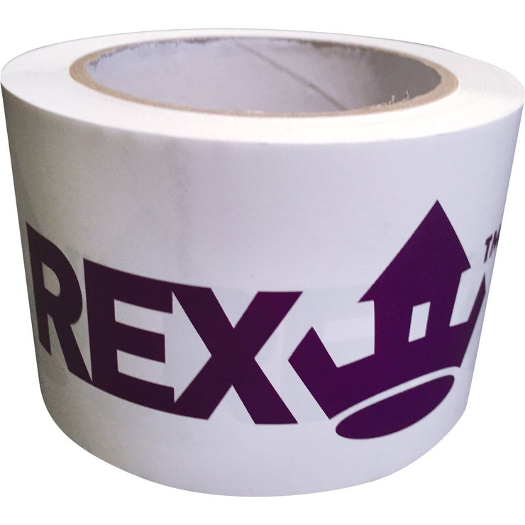 REX 3 In. x 165 Ft. White  Seaming Tape