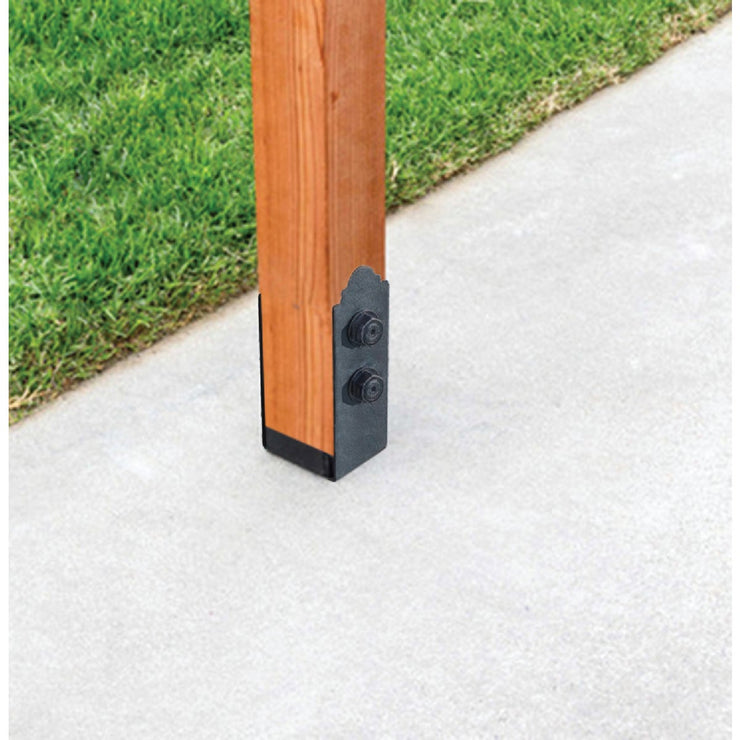 Simpson Strong-Tie Outdoor Accents 4 In. x 4 In. Z-Max APB Post Base