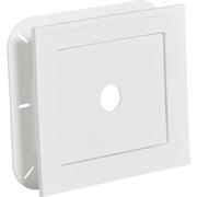 Ply Gem 8-3/16" x 8-3/16" White Vinyl Mounting Blocks