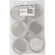 Air Vent 3 In. Aluminum Mini Louver Soffit Vent (6 Count)