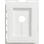 Ply Gem 5-1/4" x 7" White Vinyl Mounting Blocks