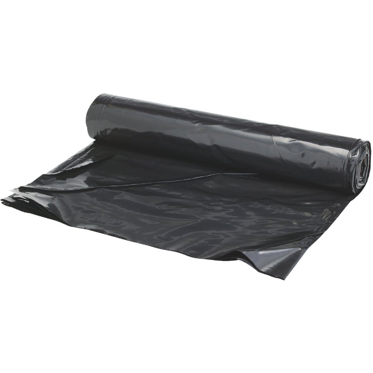 Coverall 15 Ft. X 25 Ft. Black 4 Mil. Plastic Sheeting
