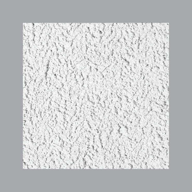 Cheyenne 2 Ft. x 2 Ft. White Cast Mineral Fiber Ceiling Tile (8-Count)