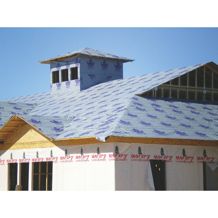 SynFelt 48 In. x 250 Ft. Gray Woven Synthetic Roof Underlayment