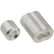 Prime-Line Cable Ferrules and Stops, 1/8", Aluminum