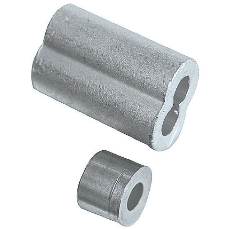Prime-Line Cable Ferrules and Stops, 3/16", Aluminum