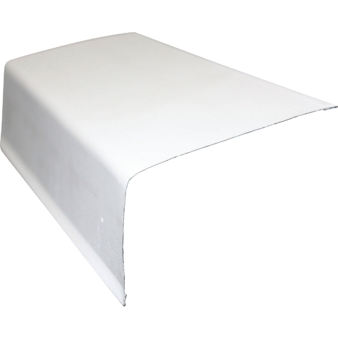 Klauer 2 In. X 3 In. Galvanized Steel Gutter Apron Flashing with