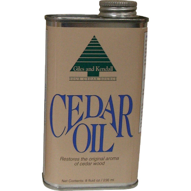Giles & Kendall 8 Oz. Cedar Oil Wood Finish Restorer – Hemlock