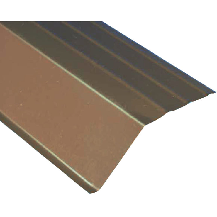 Amerimax 5 In. Galvanized Steel Roof Apron Flashing, Brown